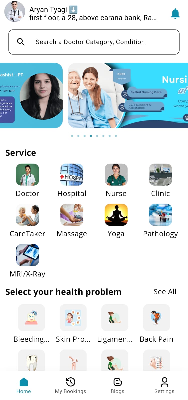 DT Cabs App Screenshot